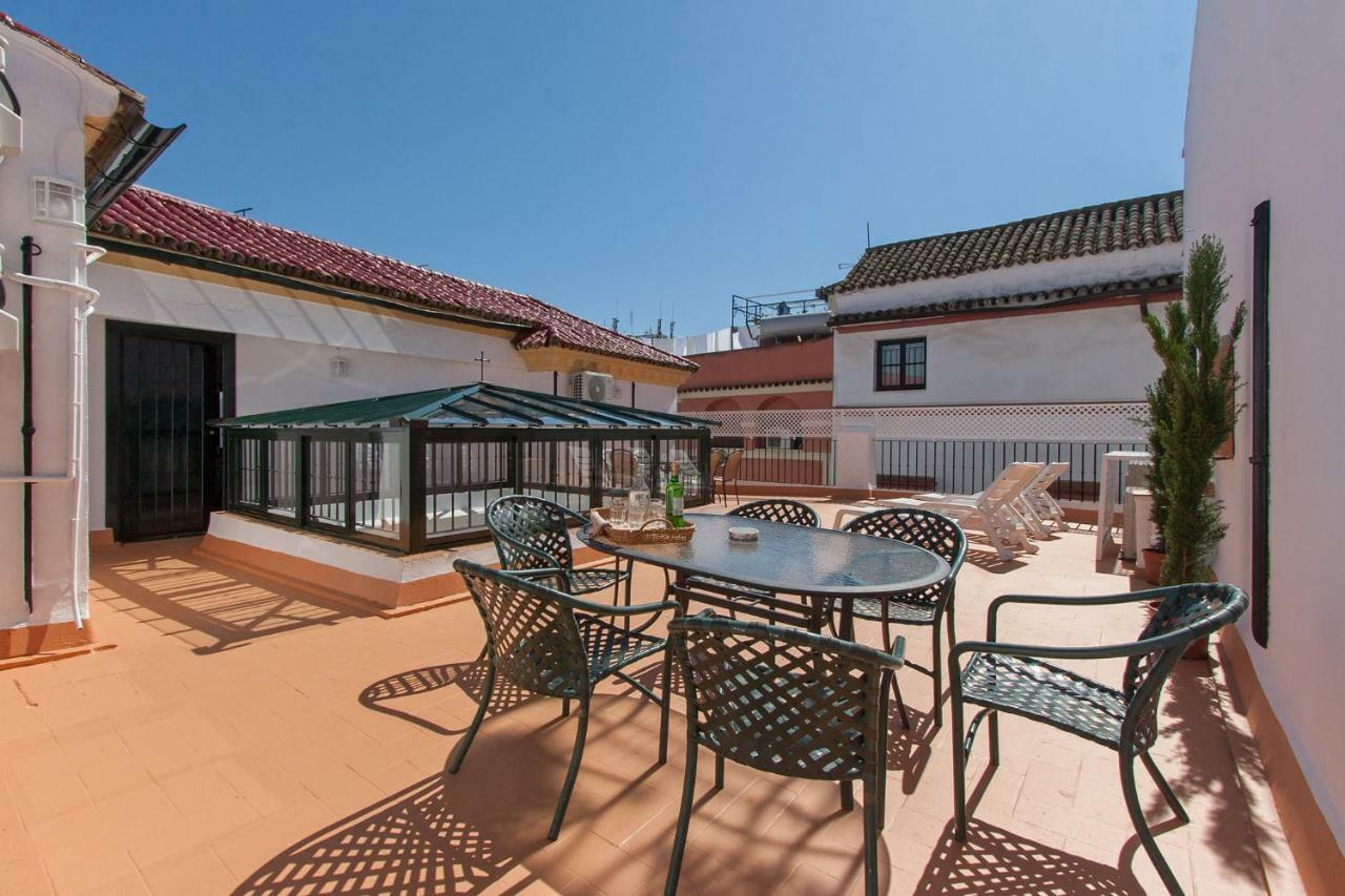Ferienwohnung Casa De Tintes Sevilla Exterior foto