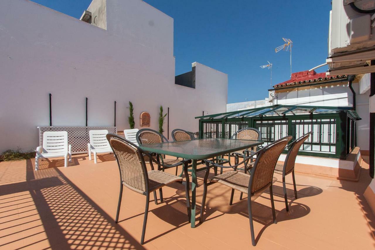 Ferienwohnung Casa De Tintes Sevilla Exterior foto